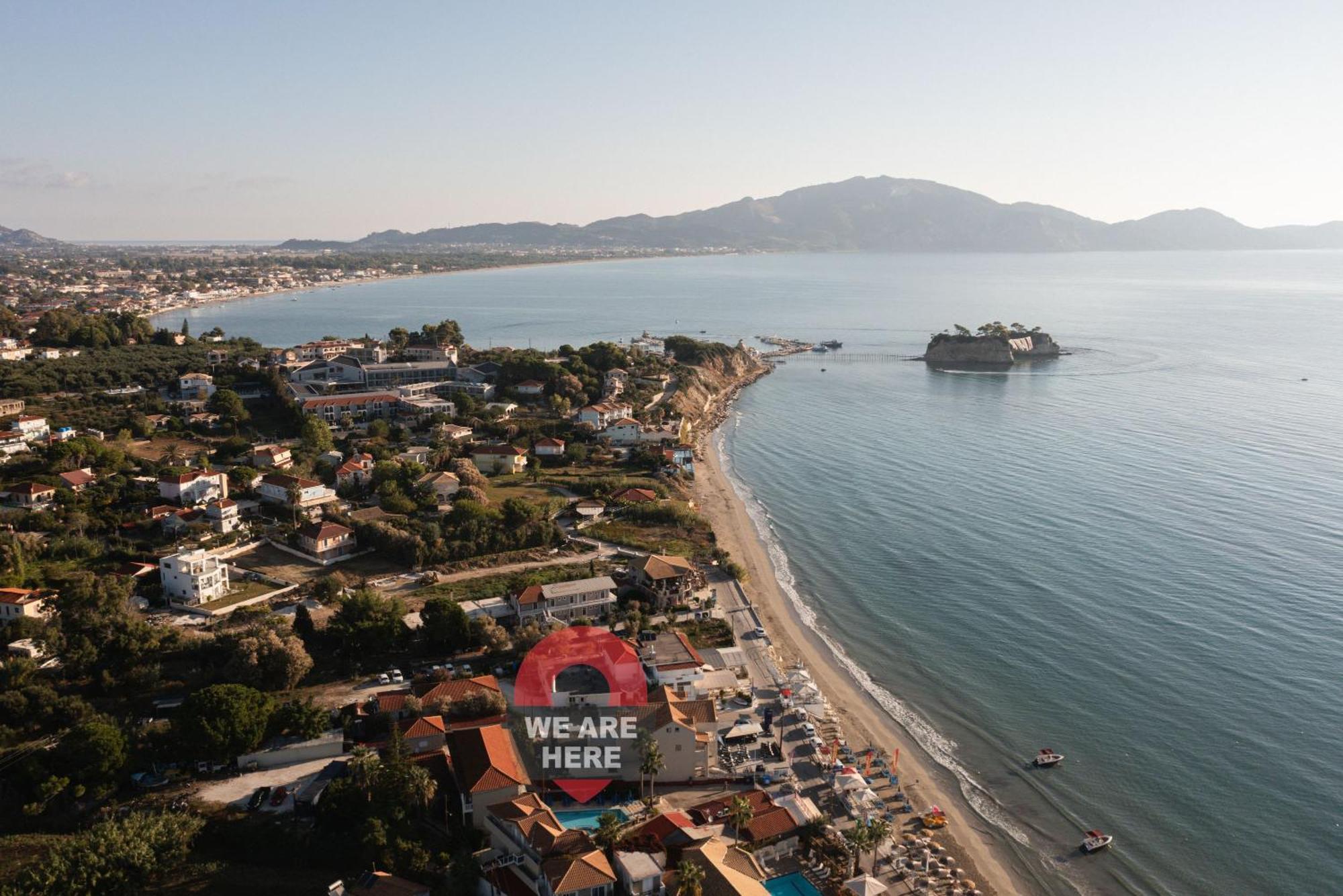 Manthos Beachfront Apartments Laganas Buitenkant foto